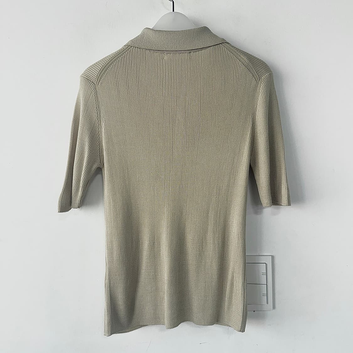 르캐시미어 25 리브드 칼라 니트 상품이미지7