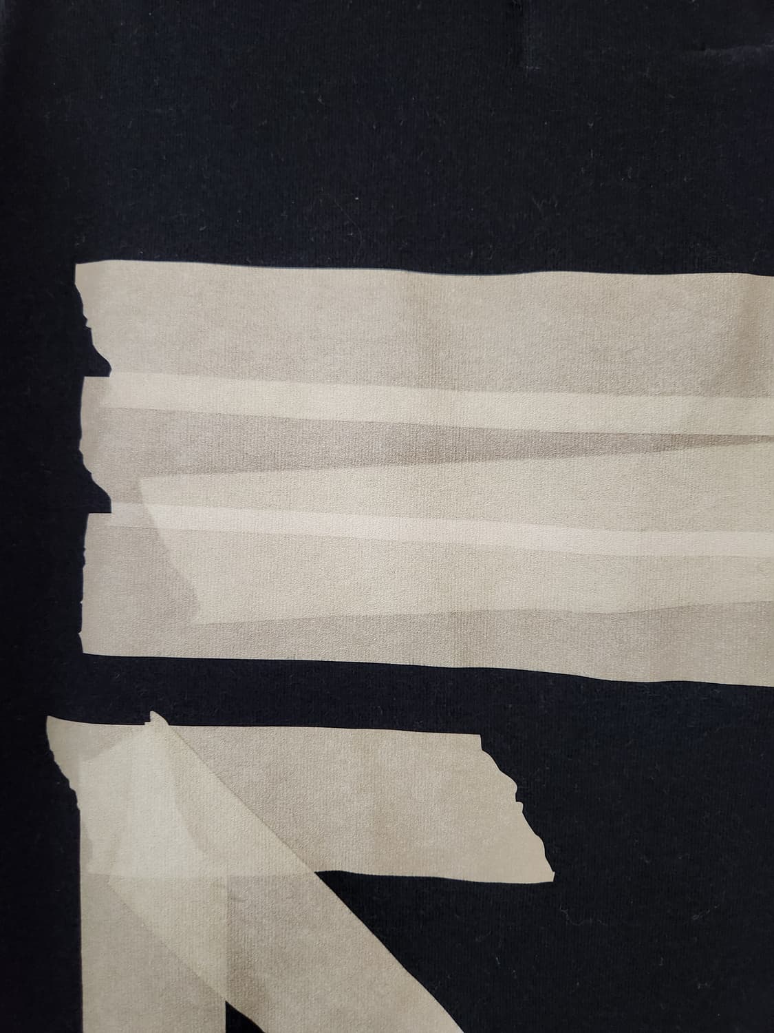 오프화이트 테이프 애로우 블랙 티셔츠 상품이미지7