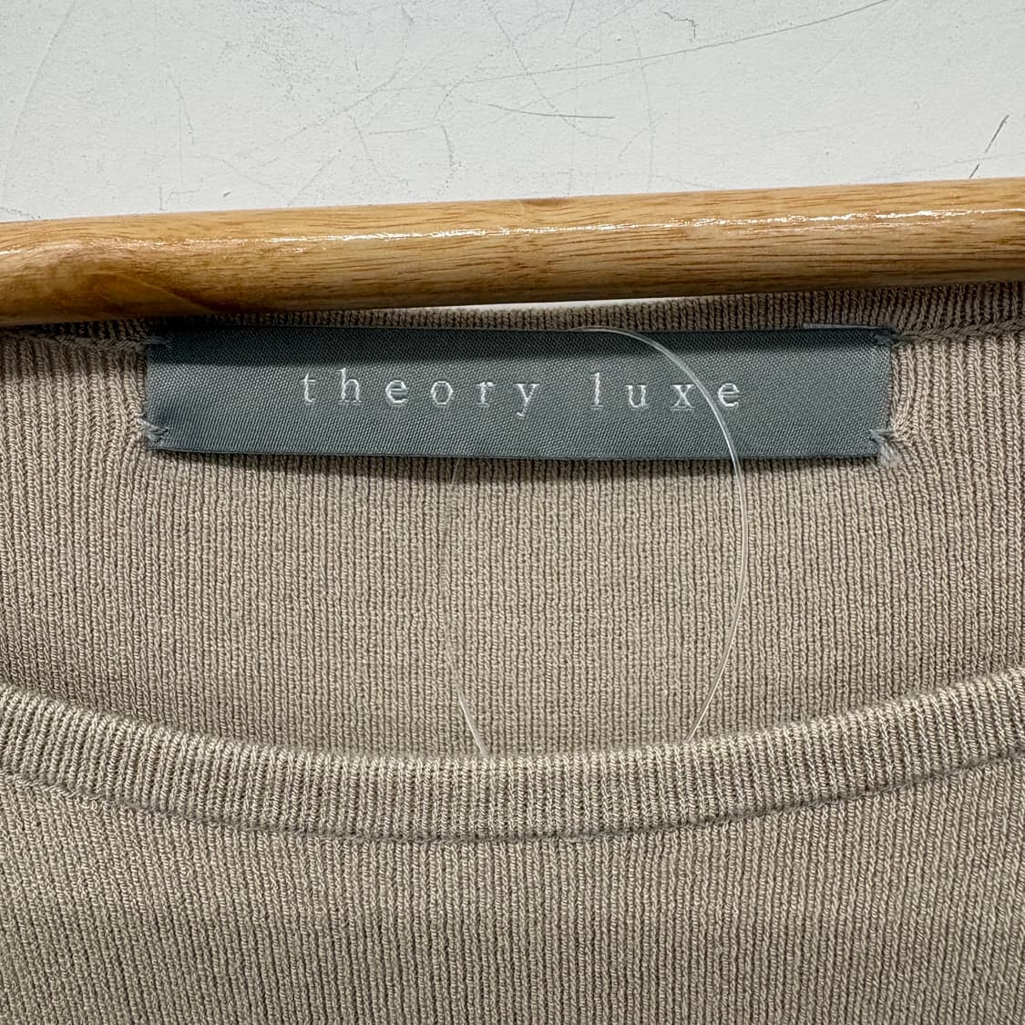 띠어리 Theory 베이지 니트 원피스 여성 L 상품이미지5