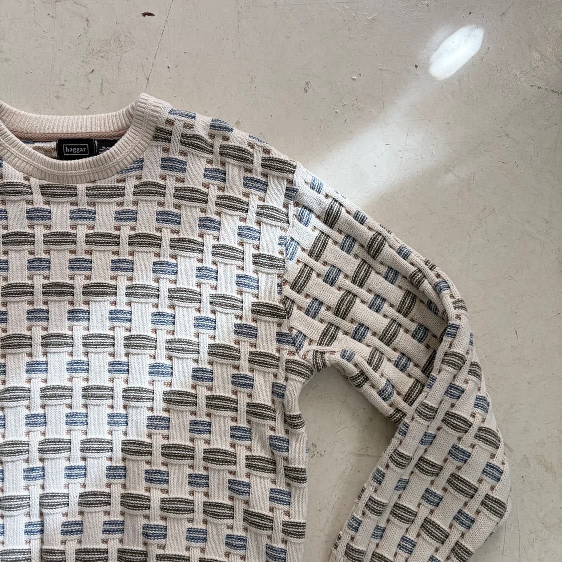 00s Haggar 빈티지 니트 스웨터 XL 상품이미지2