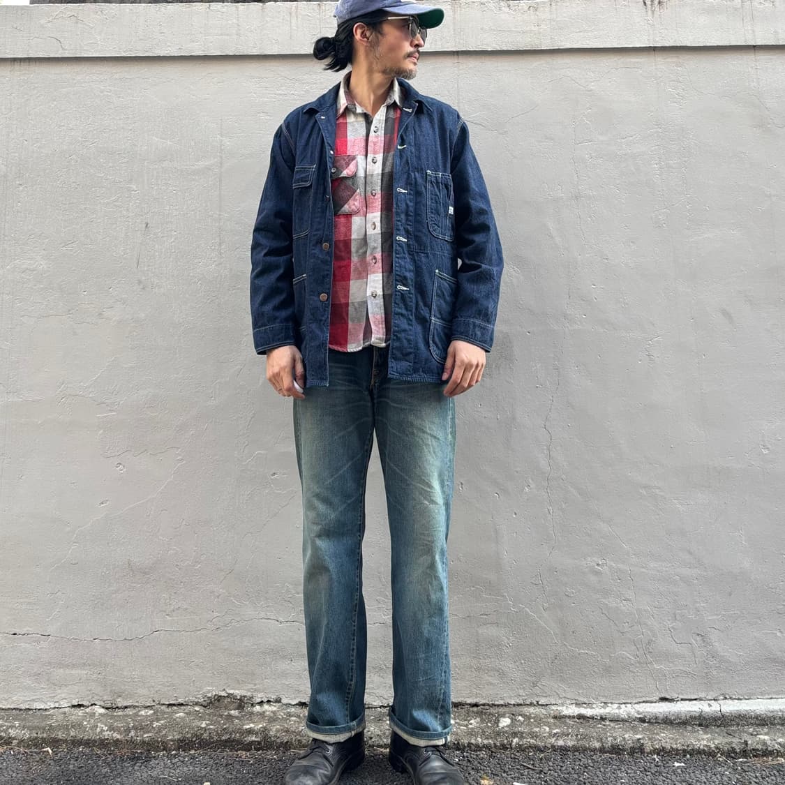 일본 빅존 데님 초어 자켓 상품이미지8