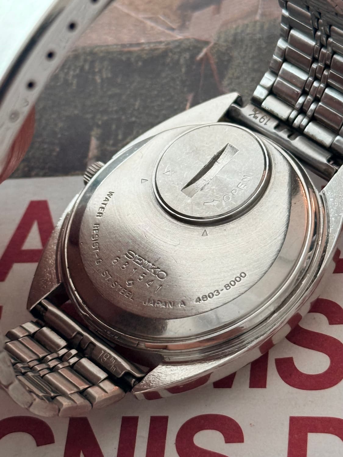  Seiko 세이코 쿼츠 딥블루 Day-Date 1976 상품이미지6