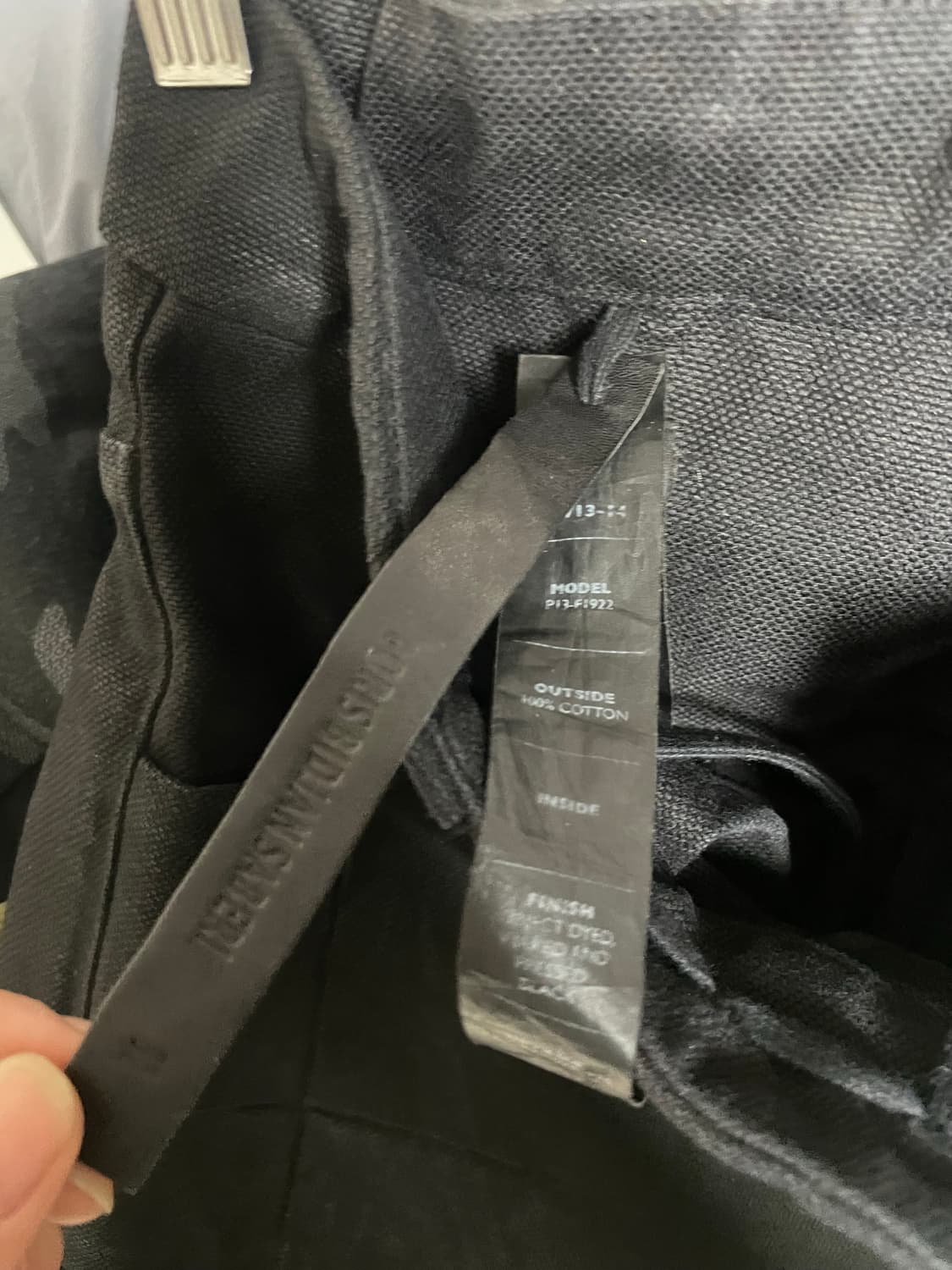 Boris bidjan saberi p-13 waxed pants 상품이미지3