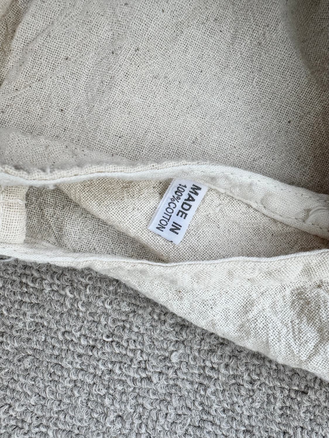 태국 내추럴 리넨 백오픈 나시 상품이미지4