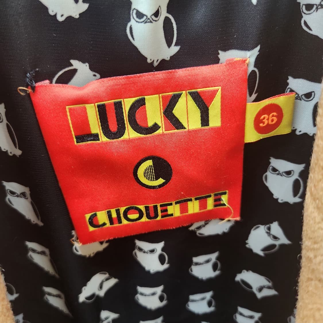 럭키슈에뜨 브라운 모100% 롱 코트 36(L) 상품이미지6