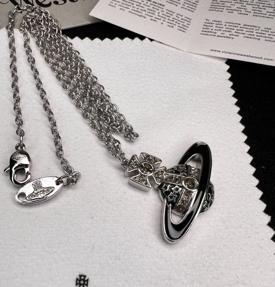 비비안웨스트우드 아카이브 멀티컬러 스타orb 팬던트 목걸이 상품이미지6