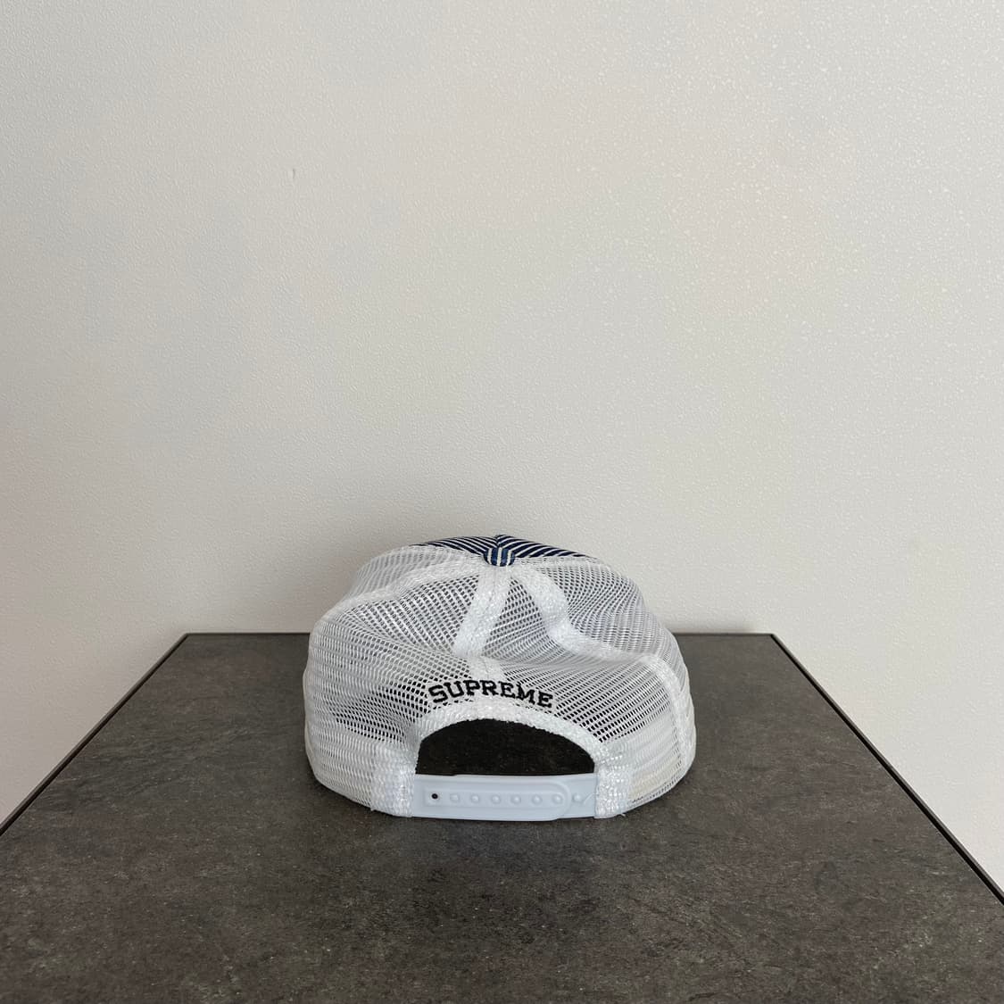 (OS) 슈프림 6패널 볼캡 모자 오일 박스 히코리 스트라이프 상품이미지4