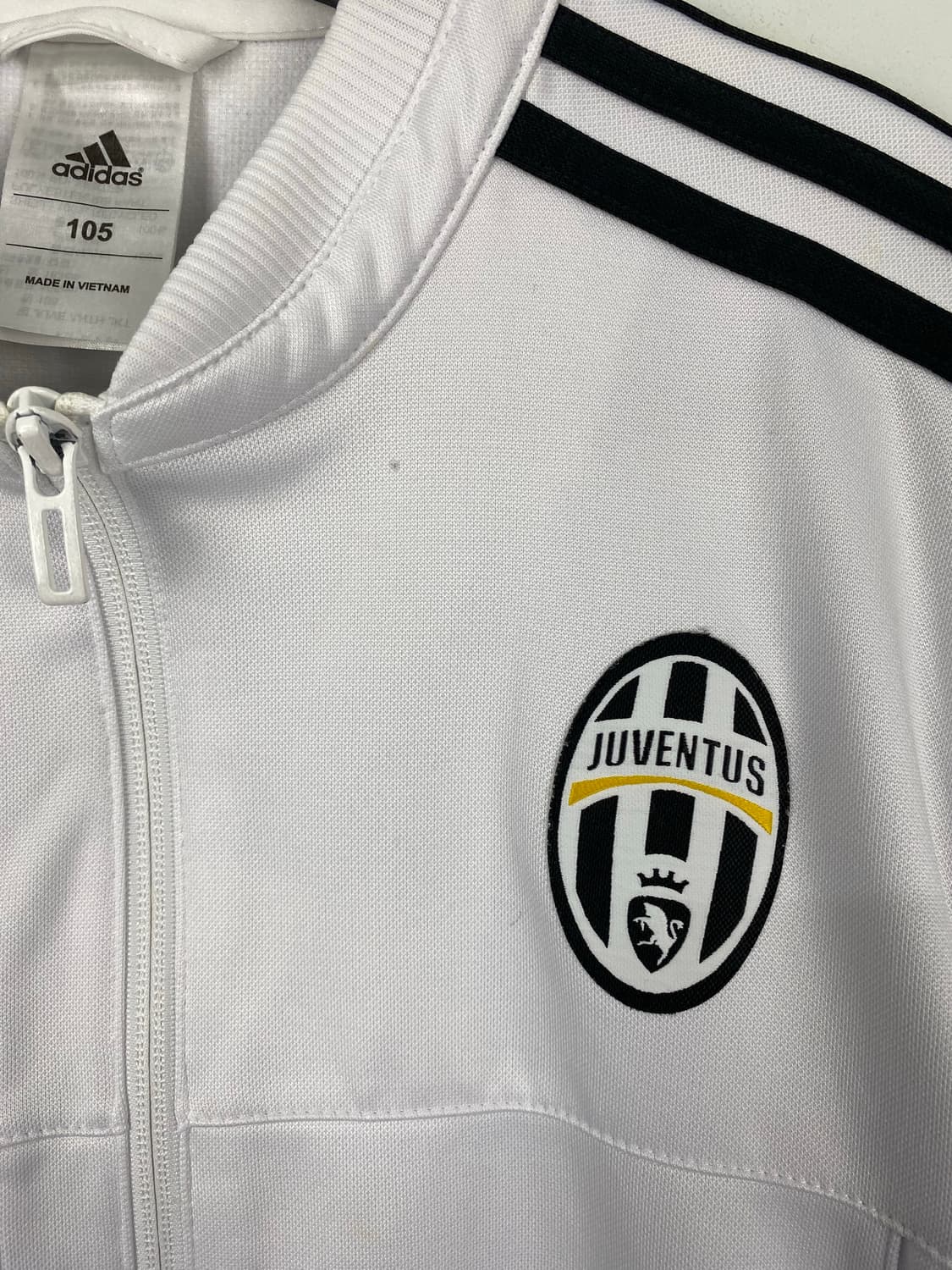 아디다스 유벤투스 화이트 져지 트랙탑 XL 상품이미지3
