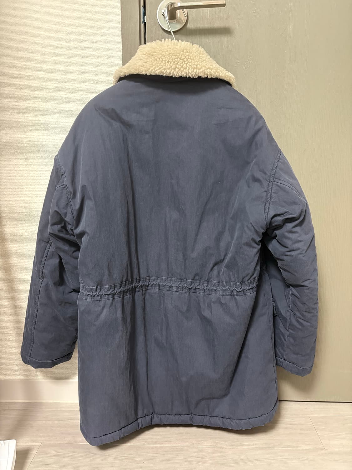 더버터크림 네이비 패딩 자켓 상품이미지6