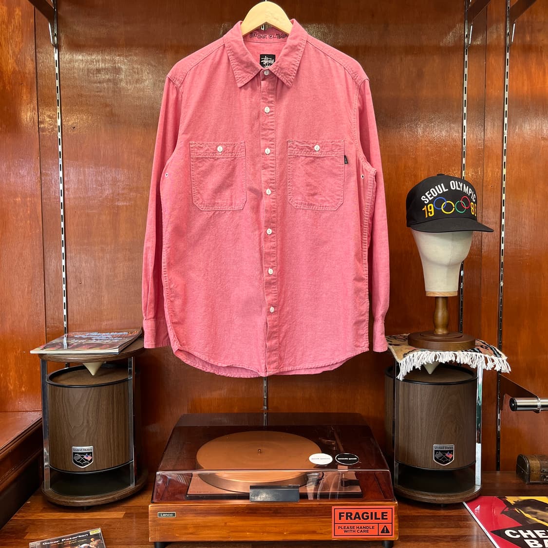 스투시 샴브레이 셔츠 [ 100 ] 상품이미지1