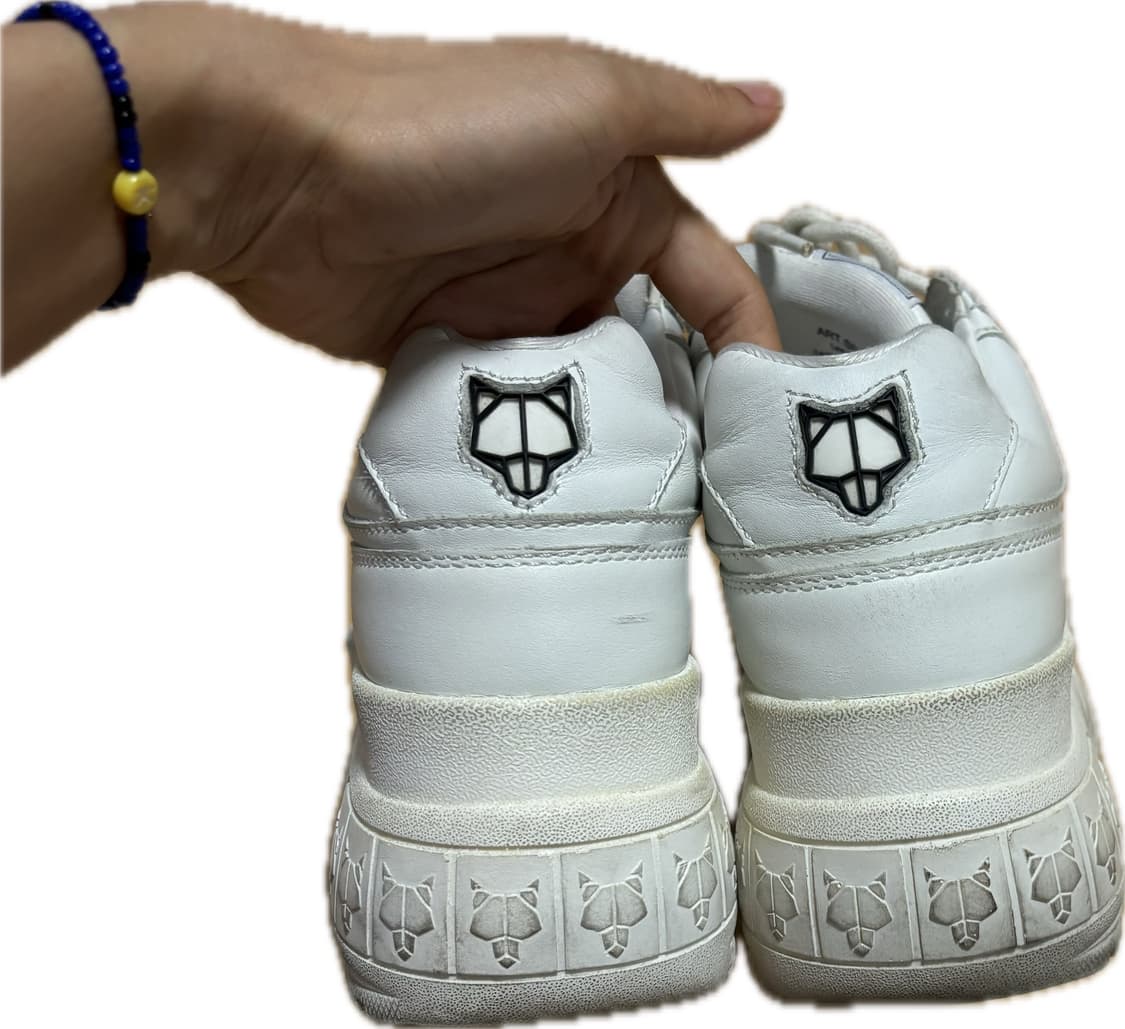 네이키드 울프 sporty white leather 36.5 상품이미지3