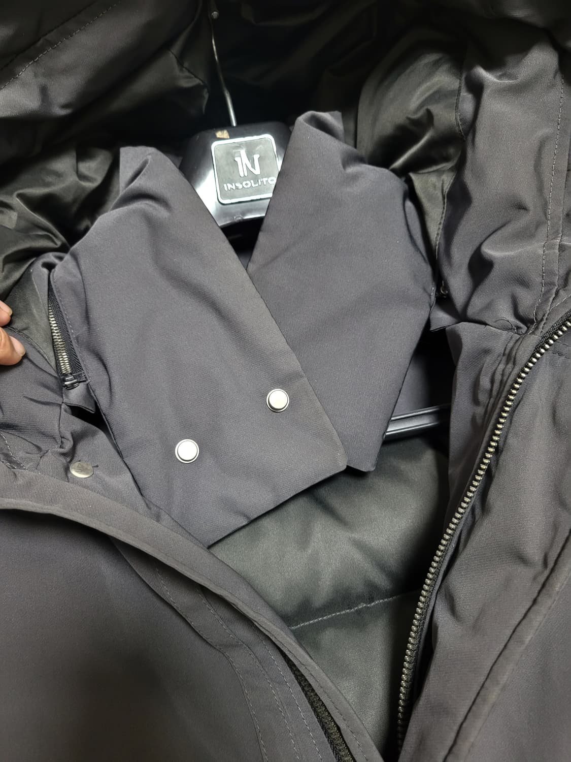 지오 송지오 리얼 라쿤 덕 다운 패딩 100 (95~97) 상품이미지5