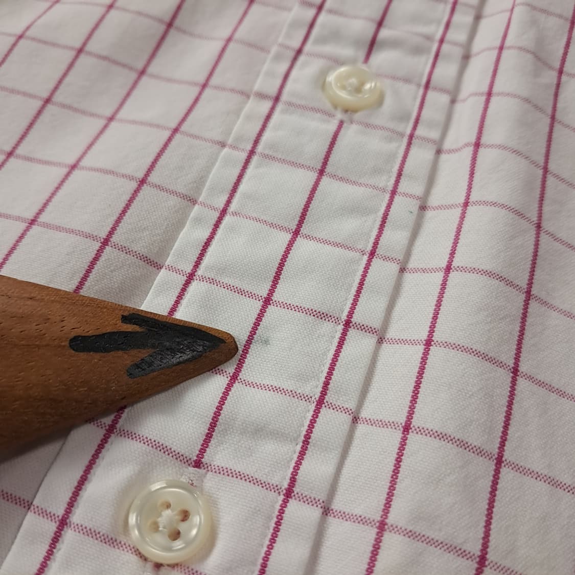 CK379 2XL 폴로 90s 빅셔츠 핑크퍼플 태터솔 반팔 셔츠 남방 상품이미지6