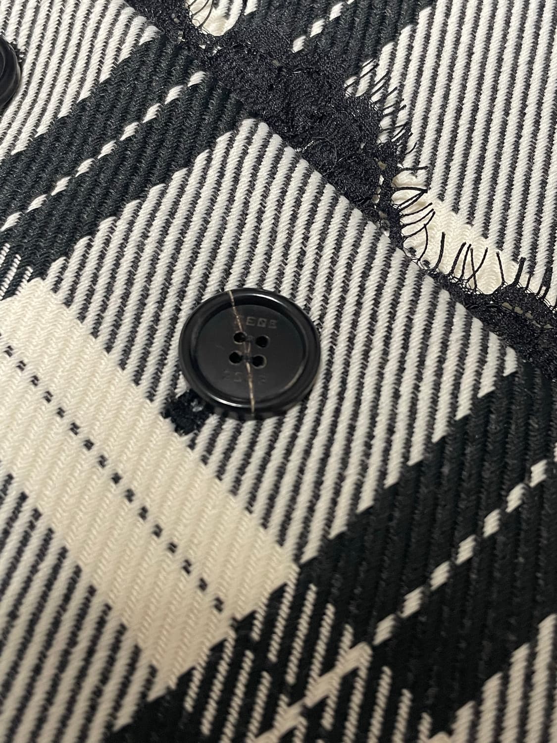 잉크 EENK 체크 레이스 자켓 (+옷걸이,비닐) 상품이미지8