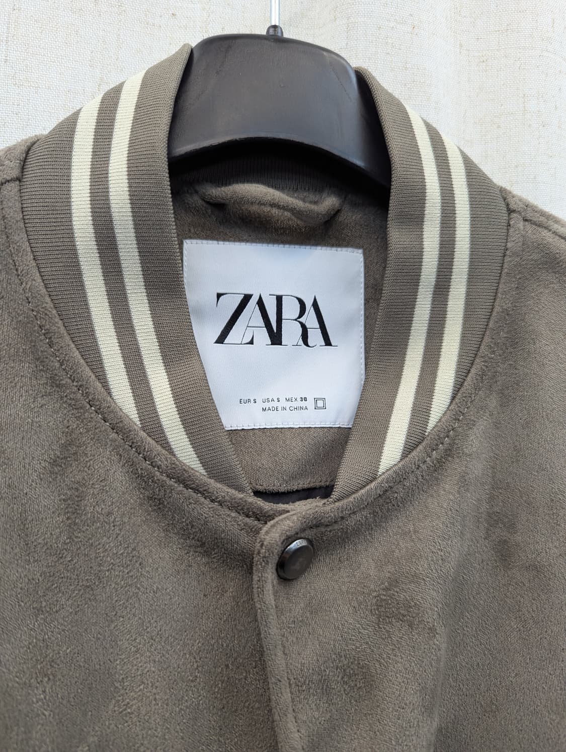 자라 스웨이드 블루종 점퍼 상품이미지3