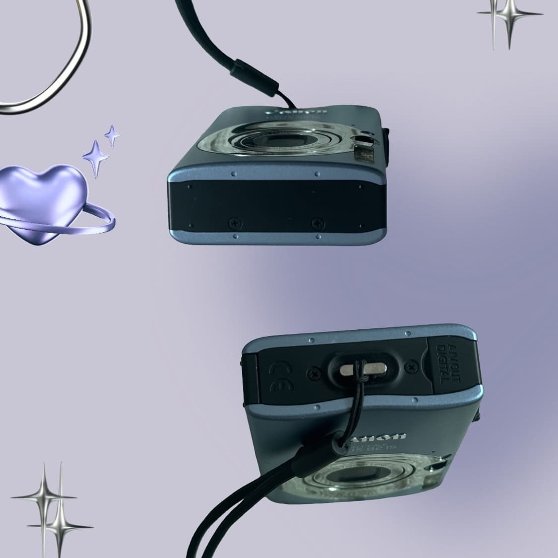 리사디카🩵) 캐논 익서스 80 IXUS 80 스카이블루 상품이미지3