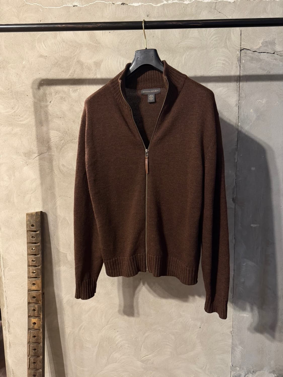 바나나 리퍼블릭 짚업 가디건 100 상품이미지1