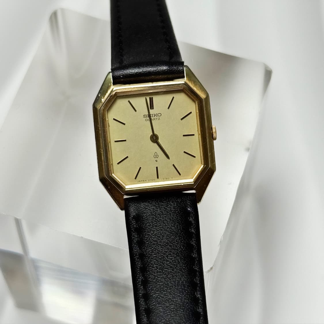 80's90's 세이코 빈티지 골드 옥타곤 클래식 워치 상품이미지7