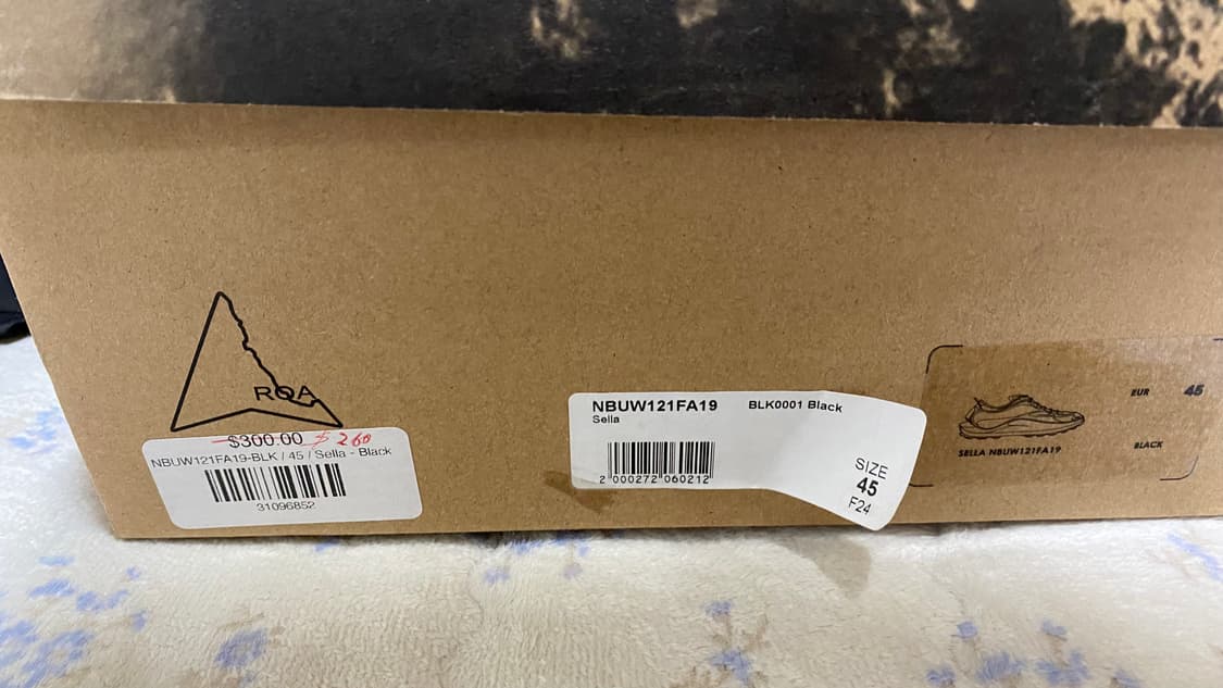 [290] 로아 셀라 블랙 eu45 상품이미지6