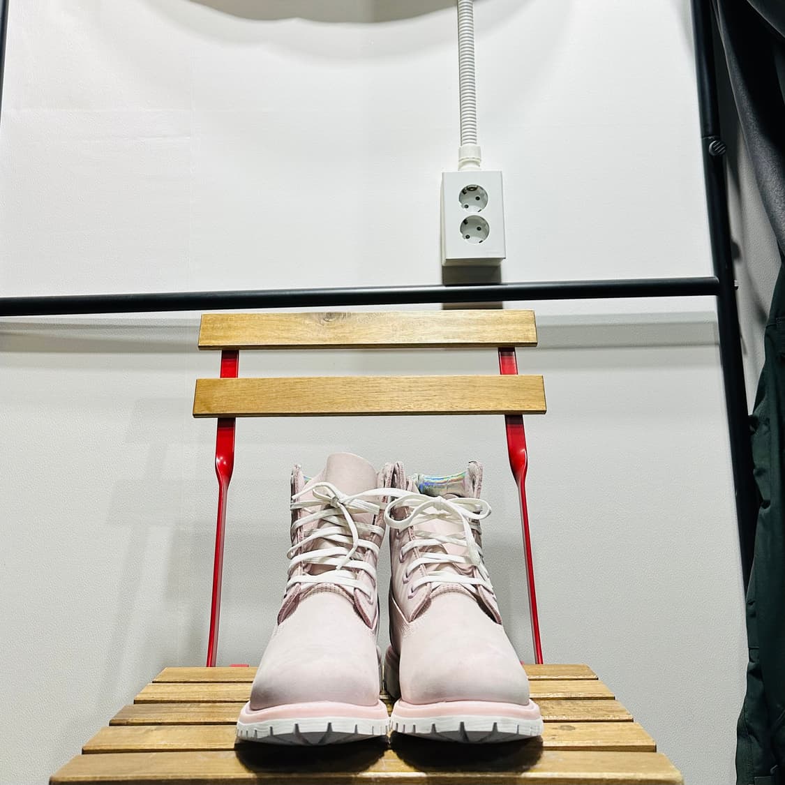 250) 팀버랜드 워커 남녀공용 부츠 6인치 핑크 부츠 상품이미지2