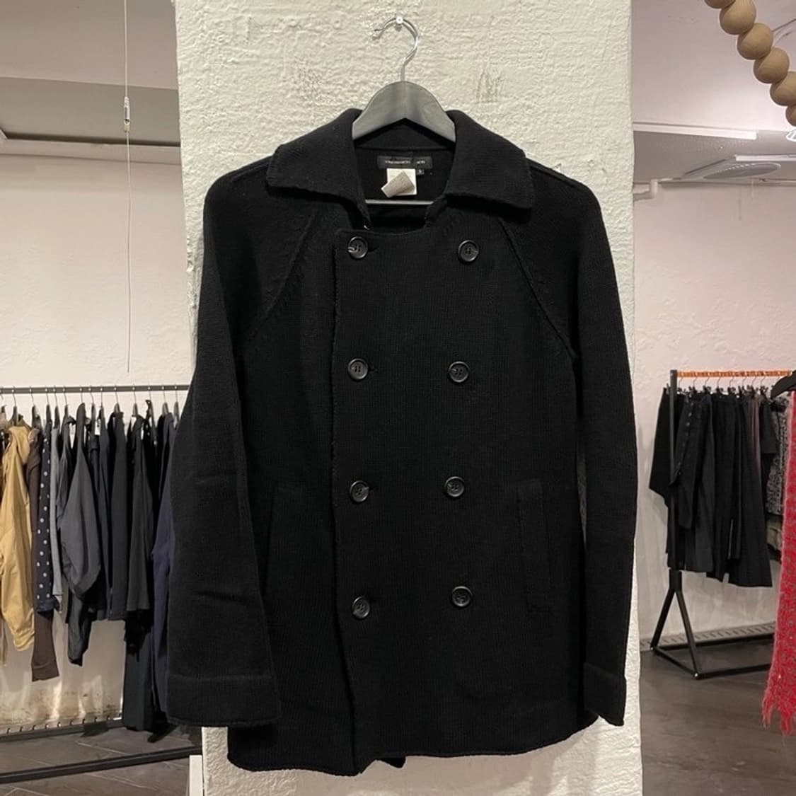 요지야마모토 더블 가디건 상품이미지1