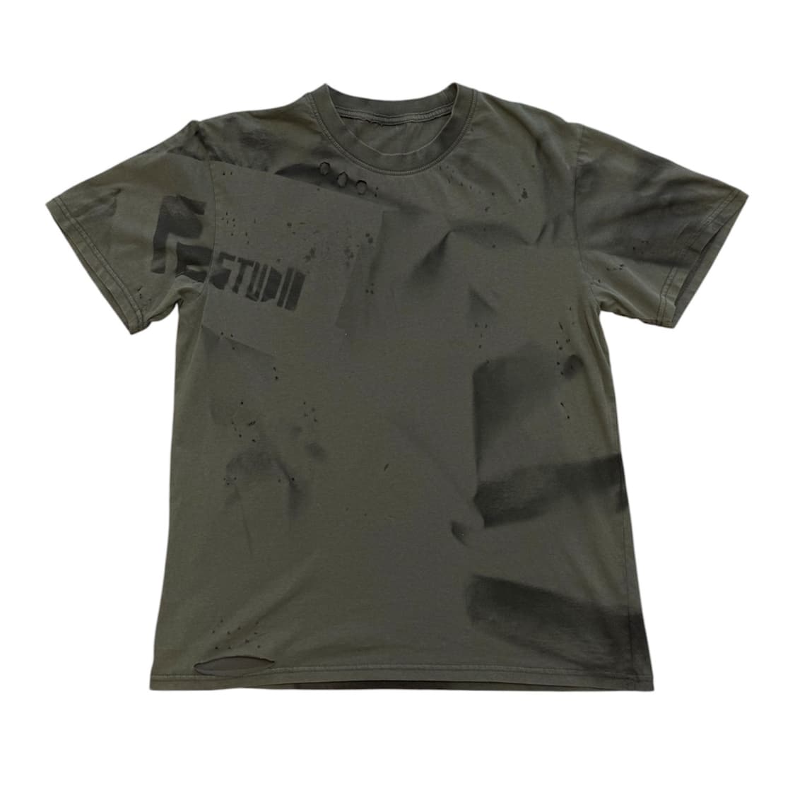 H.K VINTAGE 디스트로이드 데미지 반팔 상품이미지2