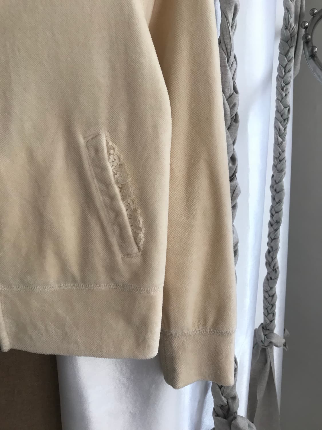 vintage lace zip-up hoodie 상품이미지8