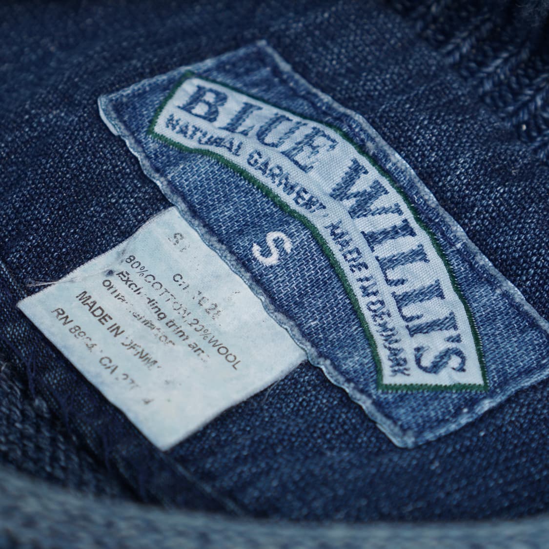 덴마크 Blue Willis 인디고 니트 상품이미지7