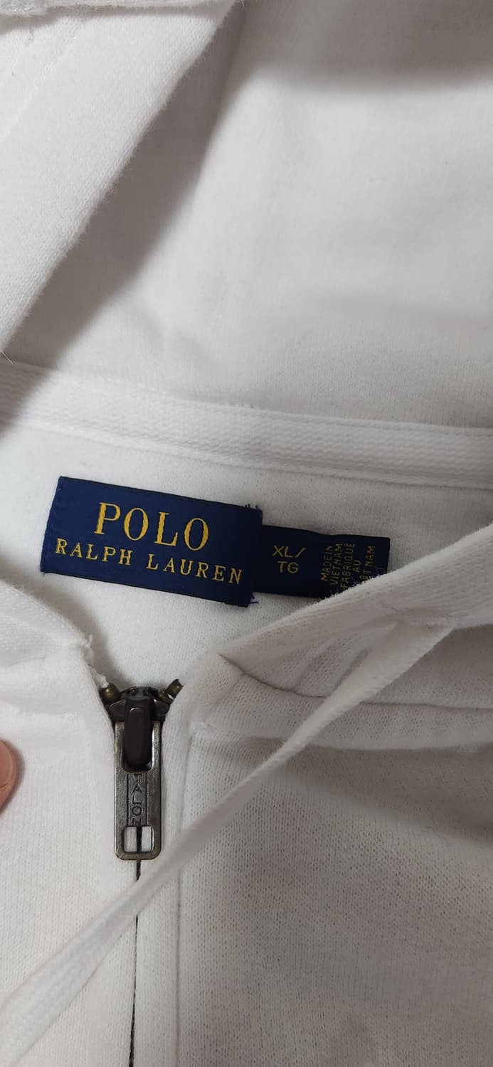 폴로 랄프로렌 빅포니 화이트 USA 성조기 후드집업 자켓 상품이미지5