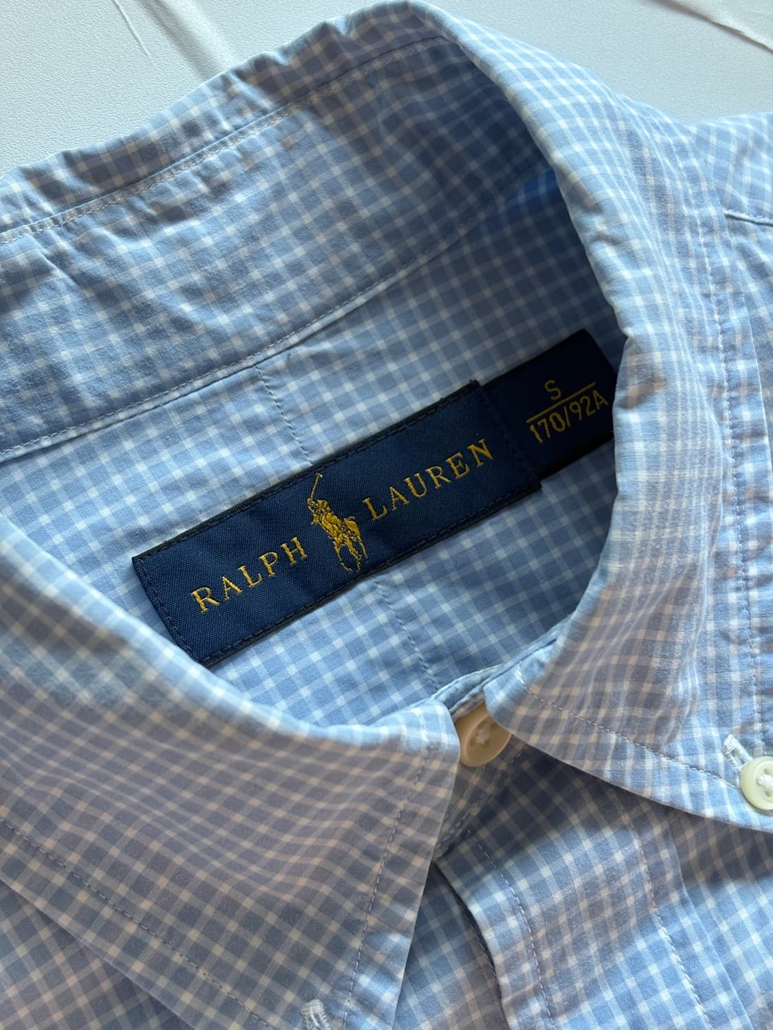 Polo 폴로랄프로렌 신형 체크 셔츠 상품이미지4