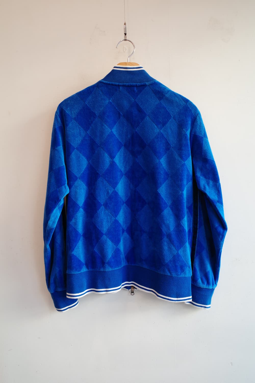 Lotto 아가일패턴 벨벳 투웨이 집업 상품이미지10