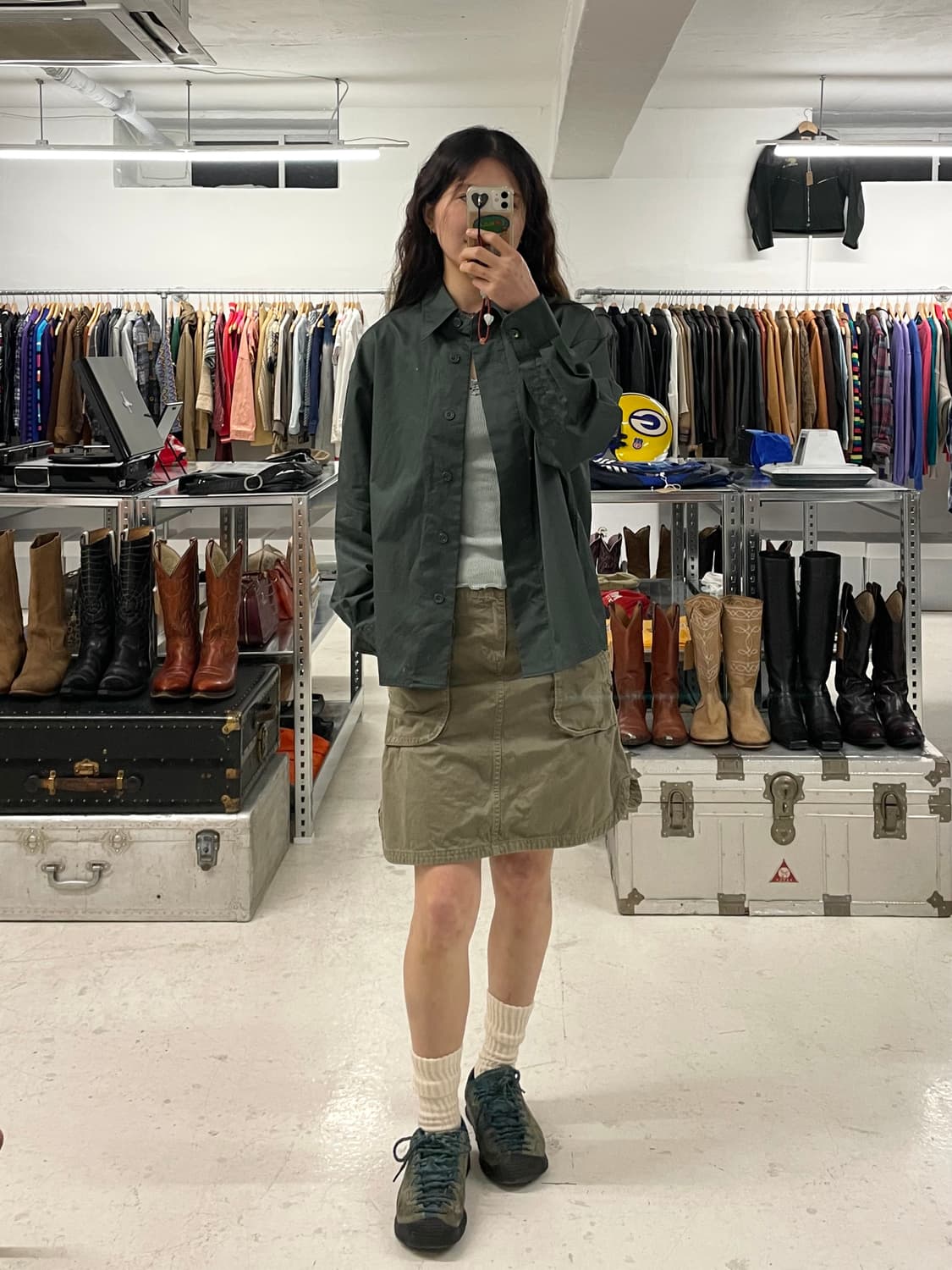 UNIQLO U minimal shirt jacket 상품이미지2