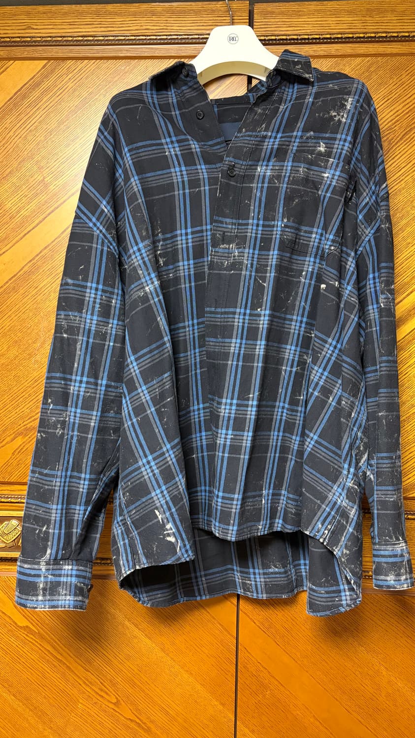 준지 25fw 블랙 아일랜드 셔츠 48 상품이미지1