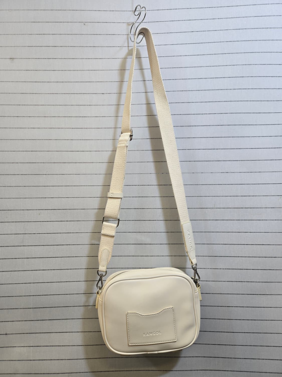 캉골 아이보리 미니 크로스백 상품이미지4