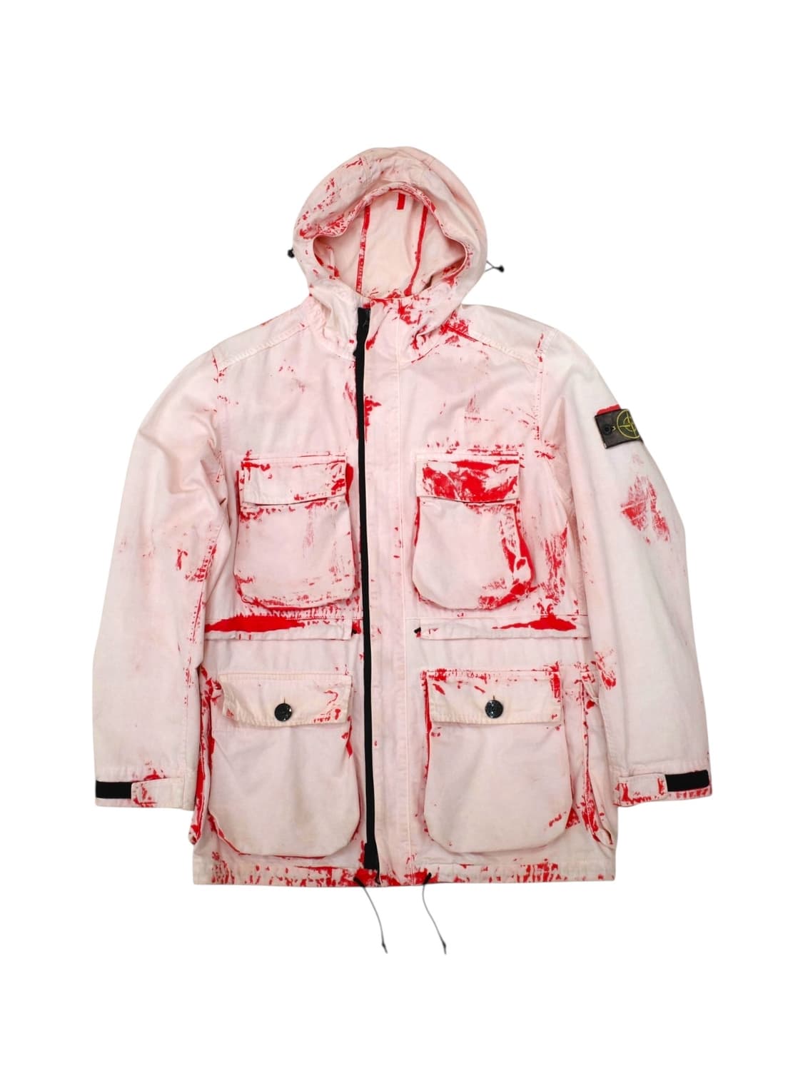 17S/S 스톤 아일랜드 블리치드 자켓 상품이미지1