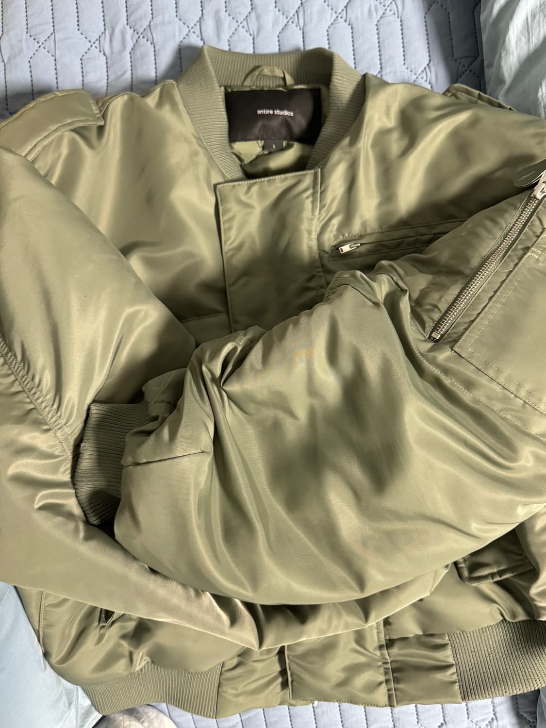 엔타이어스튜디오 봄버 자켓 S 상품이미지2