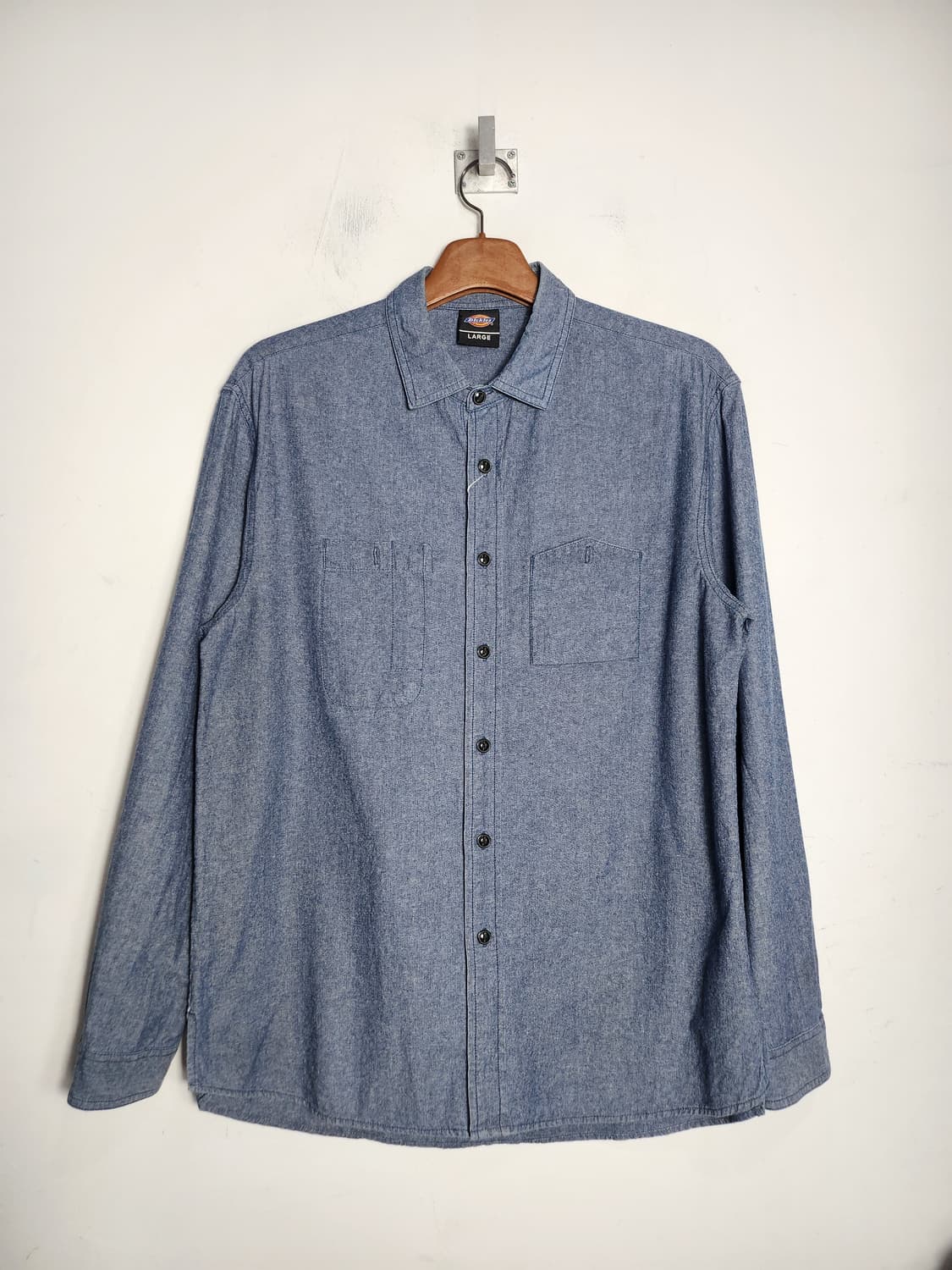 디키즈 샴브레이 워크셔츠 상품이미지1