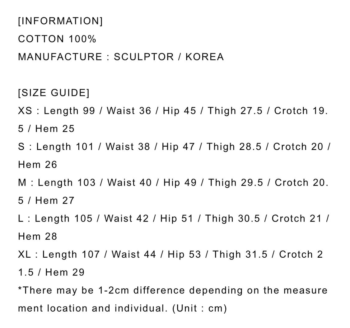 스컬프터 레이어드 팬츠 새상품 상품이미지4
