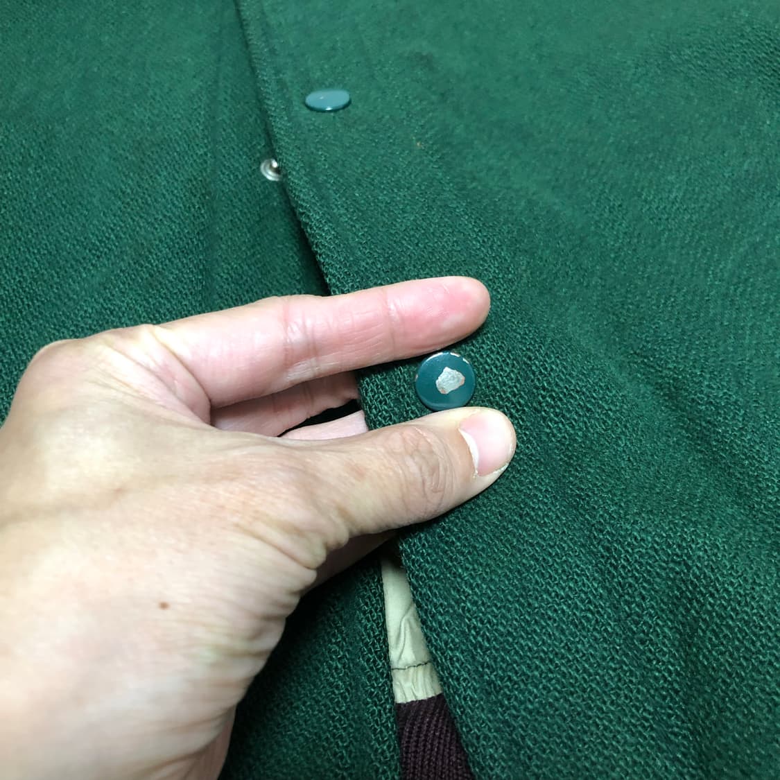 (L) 90's 폴로 랄프로렌 POLO 스크램블로고 스타디움 바시티 자켓 상품이미지3