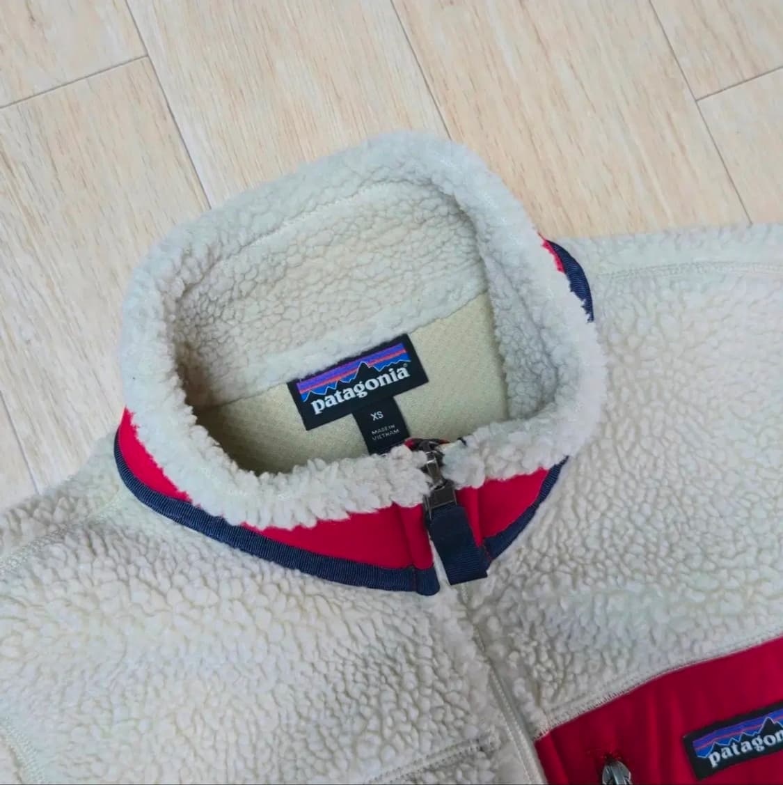 XS) 파타고니아 레트로 파일 플리스 자켓 아이보리 상품이미지2