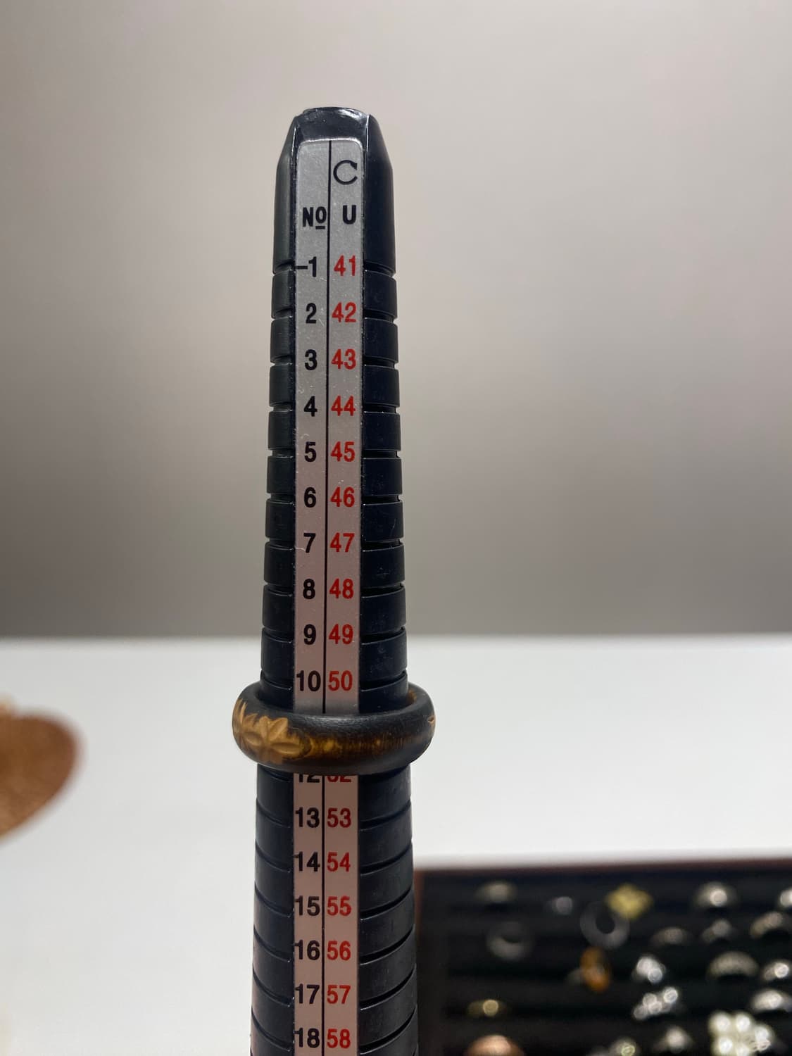 우드 빈티지 나무 반지 상품이미지6