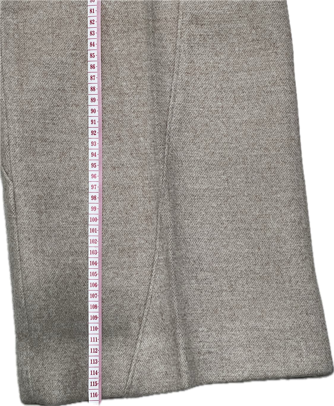 [샘플] [S] STU 웨이브 라인 울 슬랙스 페일 라이트 핑크 상품이미지9