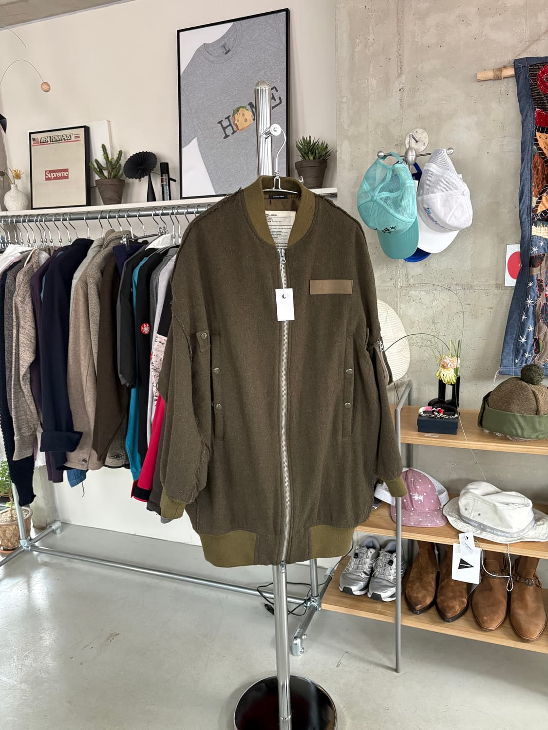 R13 알써틴 봄버 자켓 상품이미지1