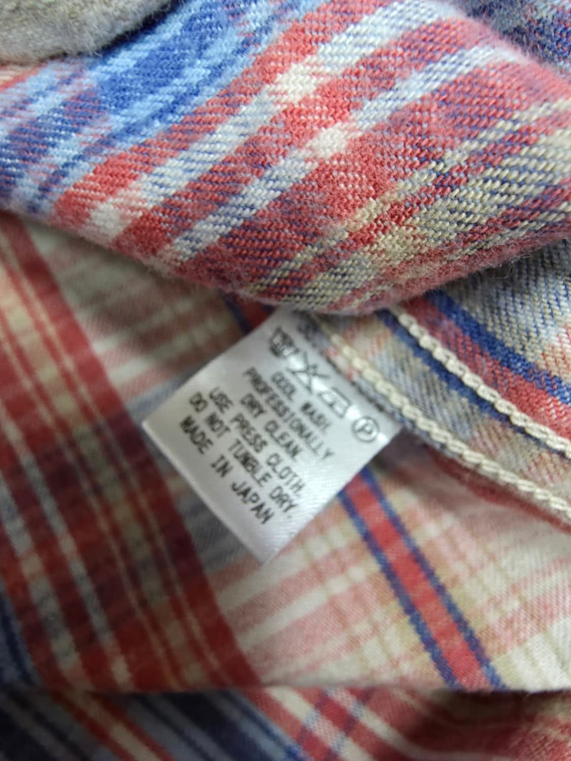  페로우즈 체크셔츠 
미사용품  상품이미지6