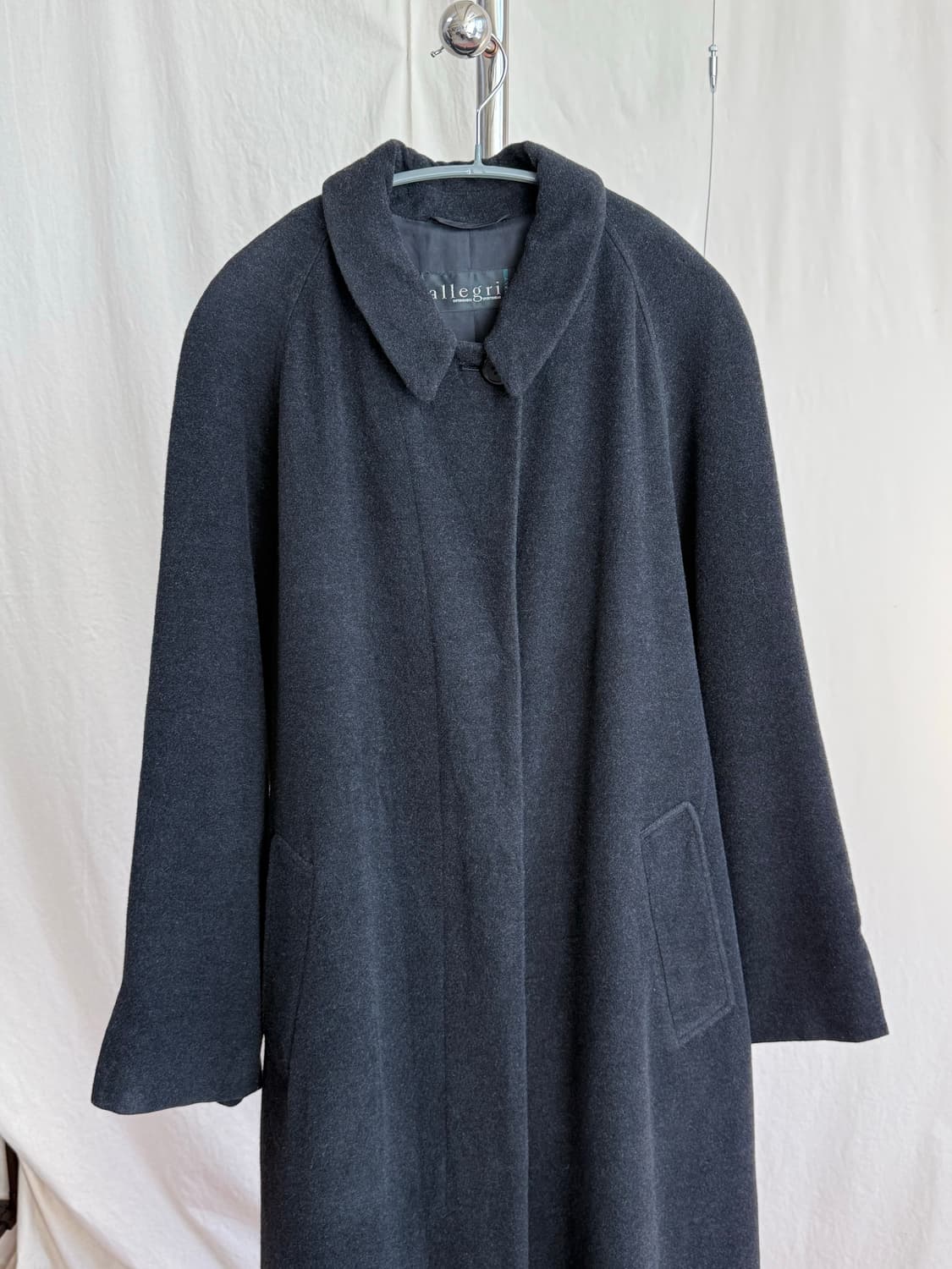 Allegri 퓨어 울 래글런 롱 코트 (벨트 포함) 상품이미지6