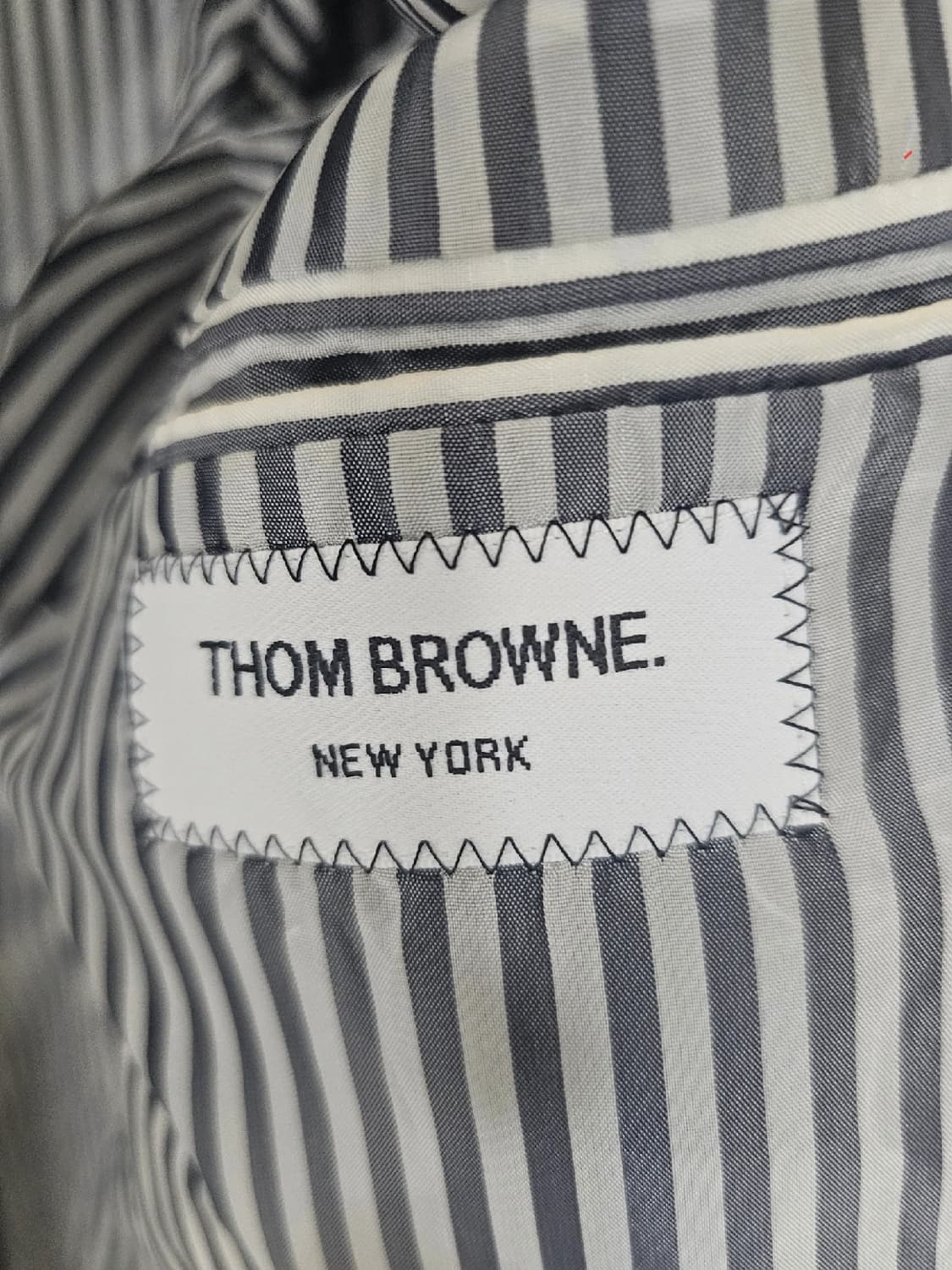 톰브라운 펀믹스 헤링본 울 코트(1/100/S급) 상품이미지9