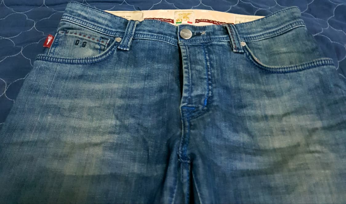 (이태리) 트라마로사 테일러드 레오나르도 빈티지워싱 스판 데님진 (32) 상품이미지2