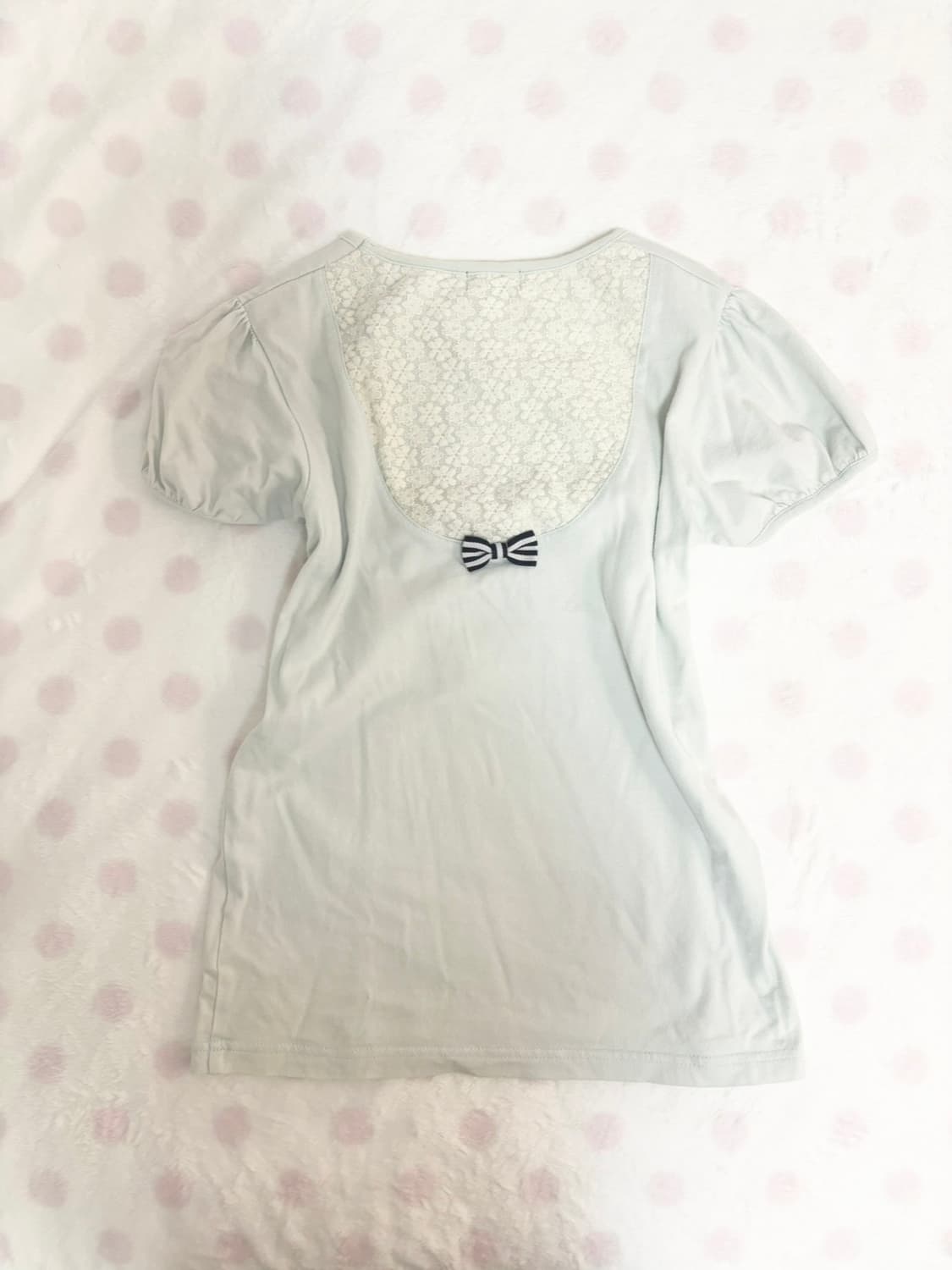 Pomponette 폼포넷 리본 발레 티셔츠 히메갸루라떼갸루조지후쿠 상품이미지2