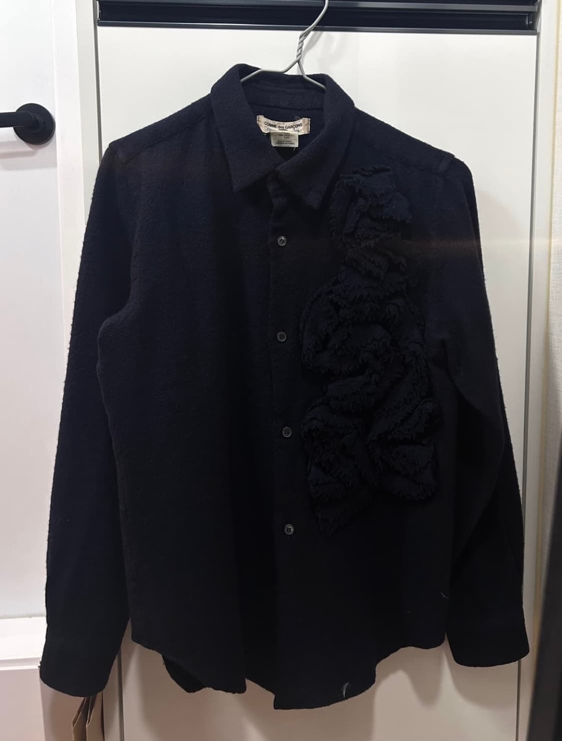 구해요) 꼼데가르송 프릴 가디건 상품이미지1