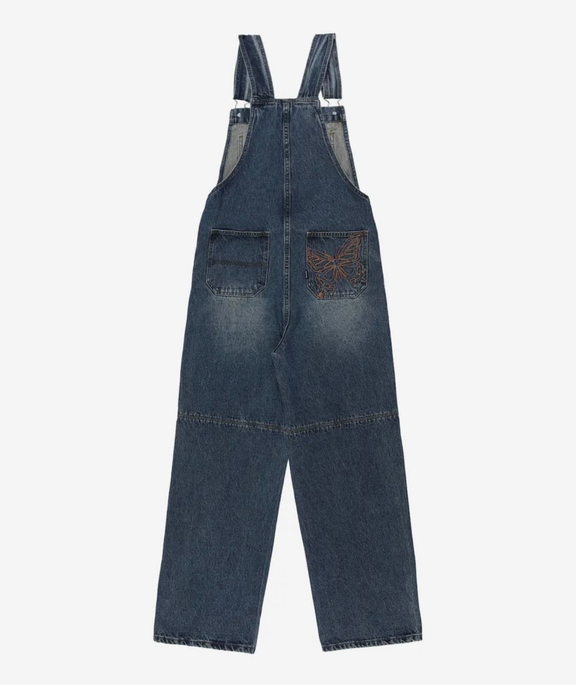 네스티팬시클럽 | 유쓰 데님 오버롤 다크 블루 상품이미지5